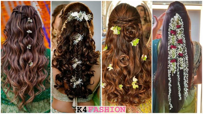 मेहंदी समारोह के लिए प्रचलित हेयर स्टाइल्स