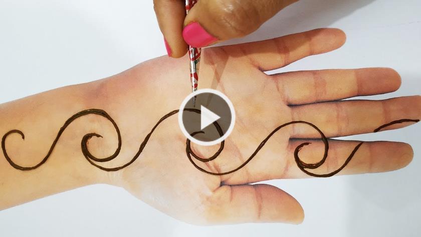 आसान ट्रिक के साथ नई मेहंदी डिजाइन 2020