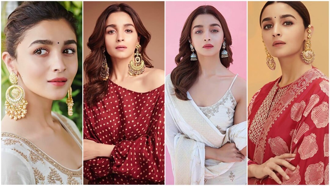 आलिया भट्ट के इयररिंग्स डिसाइन्स