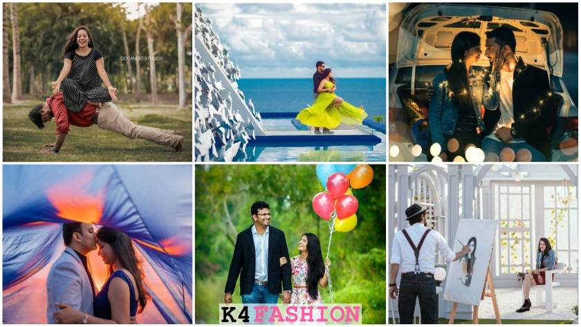 इंडियन वेडिंग कपल के लिये प्री-वेडिंग फोटोशूट आइडियाज़