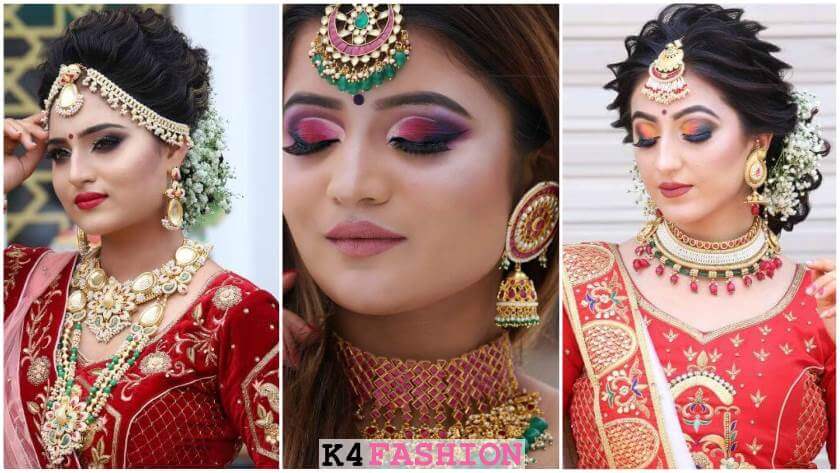 ट्रेंडी इंडियन वेडिंग मेकअप लुक