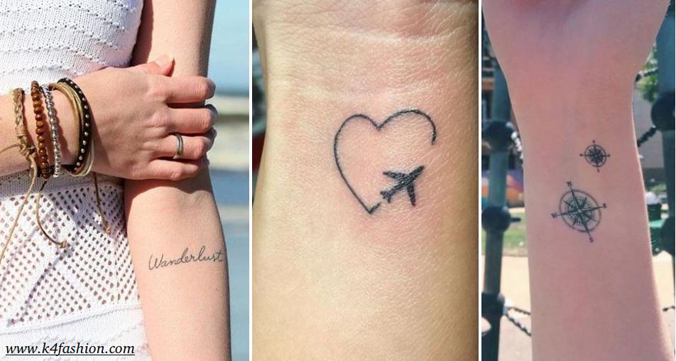 12 Amazing Tattoos for Anyone Obsessed With Travel - K4 Fashion