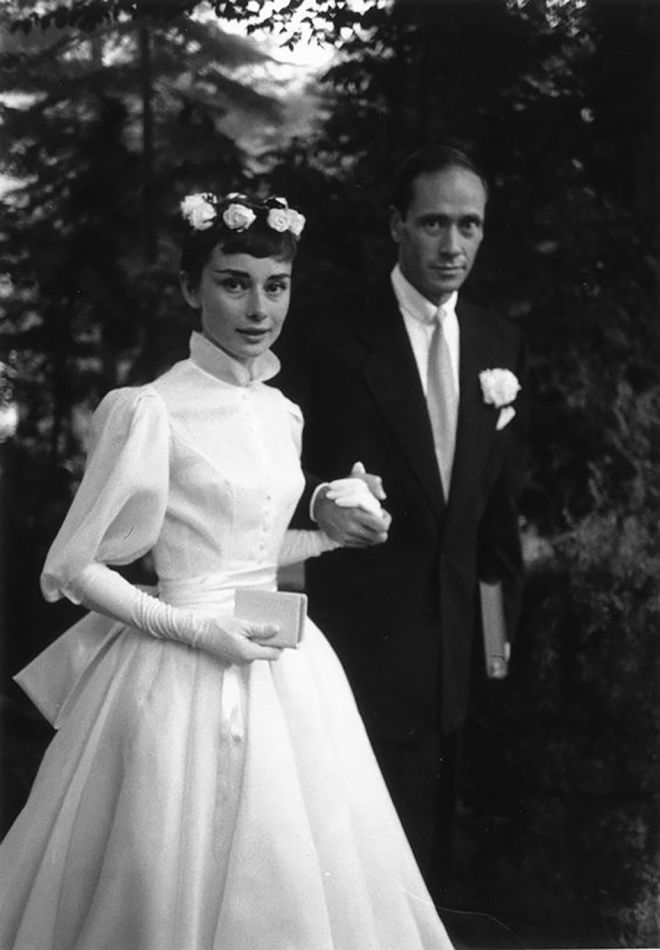 Audrey Hepburn Most Iconic Wedding Dresses in Fashion History