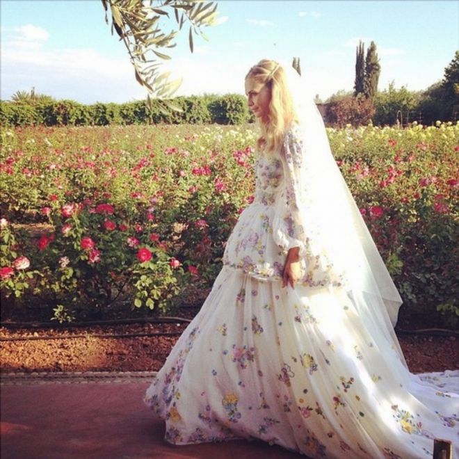 oppy Delevin - a boho for celebrating in a narrow circle Most Iconic Wedding Dresses in Fashion History