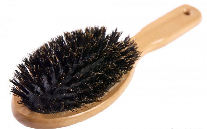For a shine of hair, use a brush with a boar bristle. Hairstyling Hacks for Lazy Girl