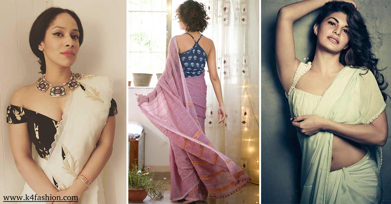 Gorgeous Lehenga Saree for Wedding Reception - Saree Blouse Patterns