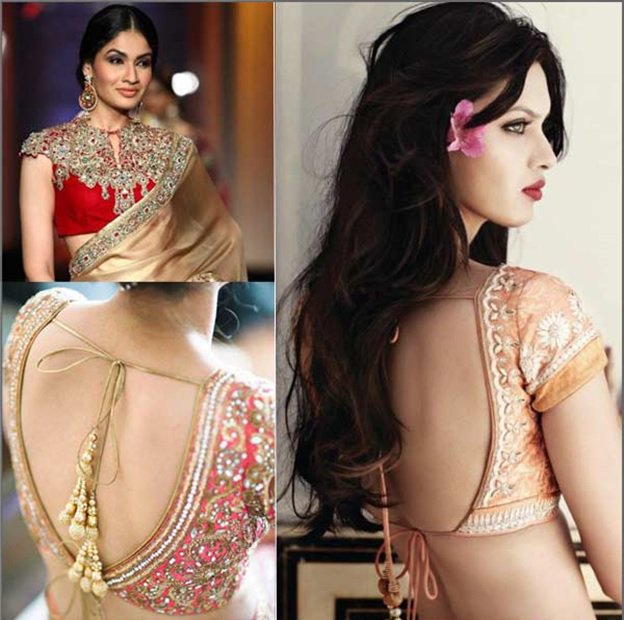  Backless blouse design: Latest Saree Blouse Designs collection for 2020