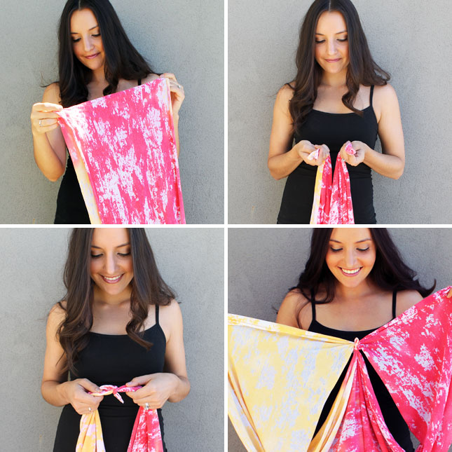 How To Style A Scarf This Summer (Step by Step)