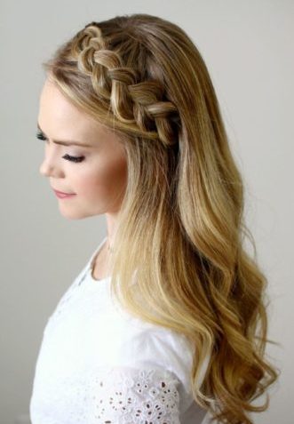 Retro Headband Hairstyles For Your Attractive Look Braided Faux Hairband