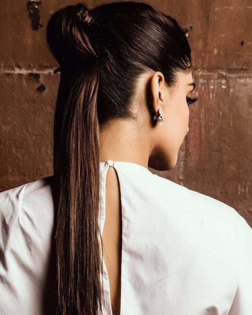 SASSY PONYTAIL Sonam Kapoor Hairstyles For Your Perfect Look