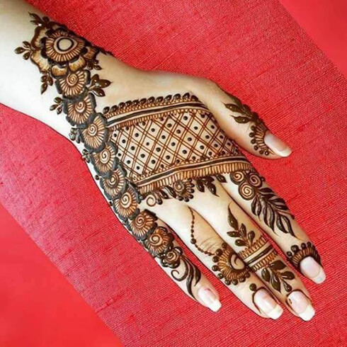 LACE WORK DESIGN  Mehndi Designs For Your Special Look (Complete Package)
