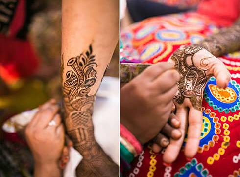 JAIN STYLE Mehndi Designs For Your Special Look (Complete Package)