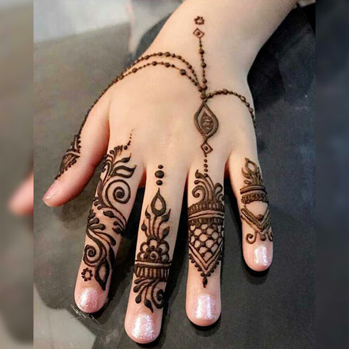 FINGER DETAILING  Mehndi Designs For Your Special Look (Complete Package)