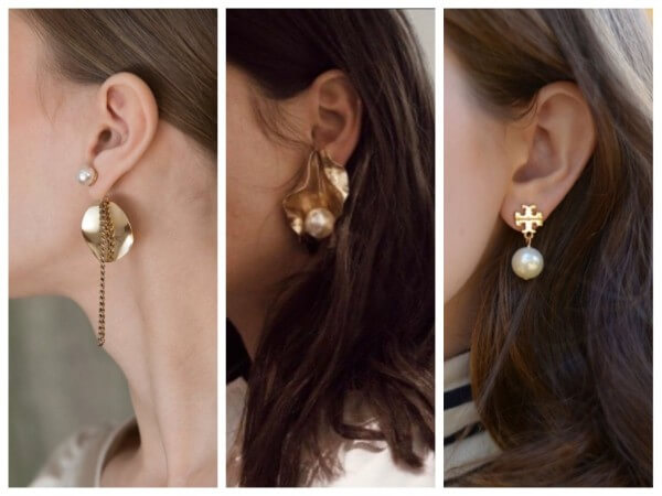 Earrings Women Trendy Pearls Clothing & Jewelry