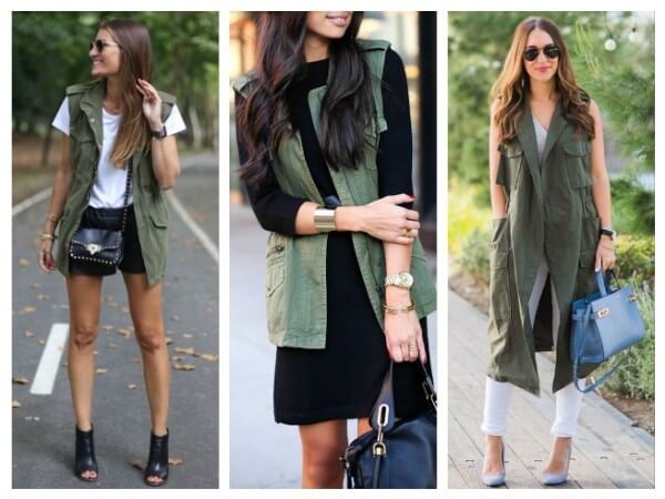 Vest Military Style Fashion Trends for Women