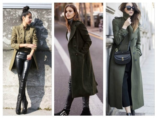 Coat Military Style Fashion Trends for Women