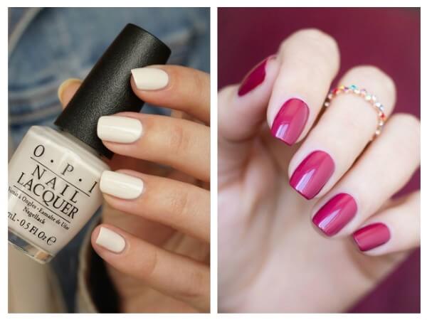 Monochrome Coating Trendy Nail Art Designs for Summer Vacations 