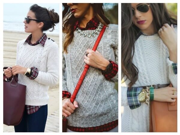 Check Pattern Shirt and Sweater Stylish Ways To Wear Your Check Pattern Shirts