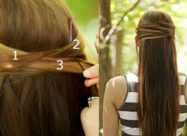 Last Minute Hairstyle When You’re Running Late