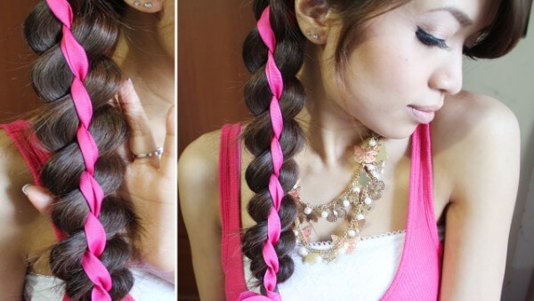 Easy To Do DIY Ribbon Hairstyles for Cute Look