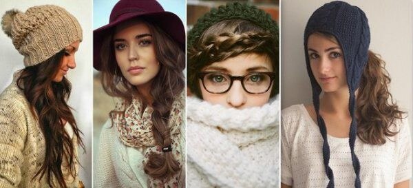 Hairstyles for Winter Hat & Beanie Pretty Hairstyles for Winter Hat & Beanie