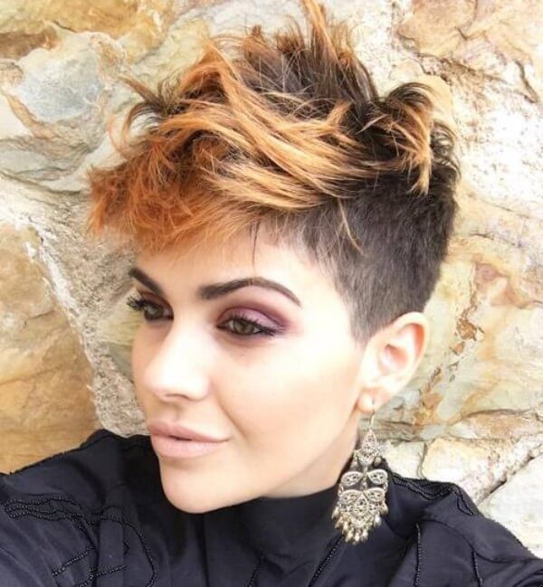 Ombre Short Hair Pegs For An Fashionable Appearance