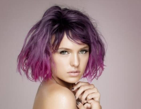 Ombre Short Hair Pegs For An Fashionable Appearance