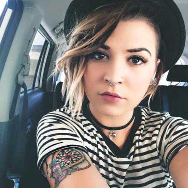 Ombre Short Hair Pegs For An Fashionable Appearance
