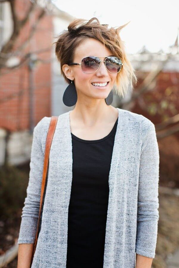 Ombre Short Hair Pegs For An Fashionable Appearance