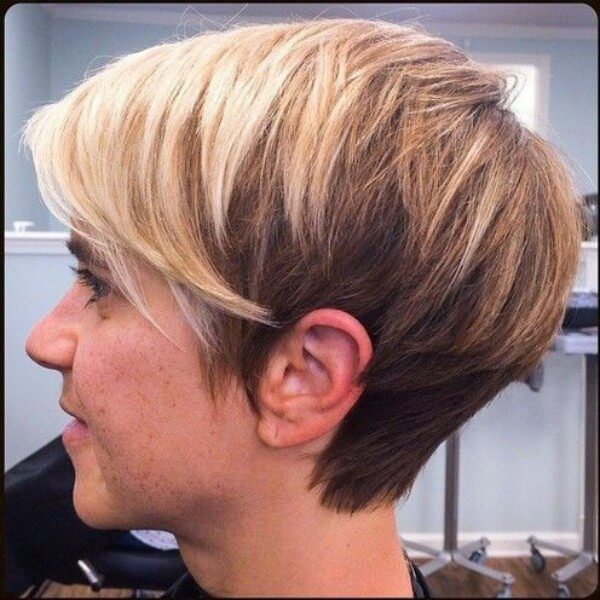 Ombre Short Hair Pegs For An Fashionable Appearance