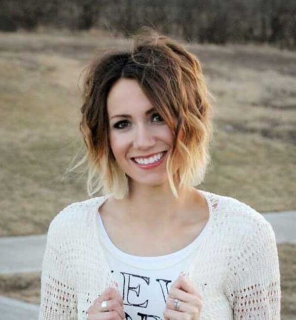 Ombre Short Hair Pegs For An Fashionable Appearance