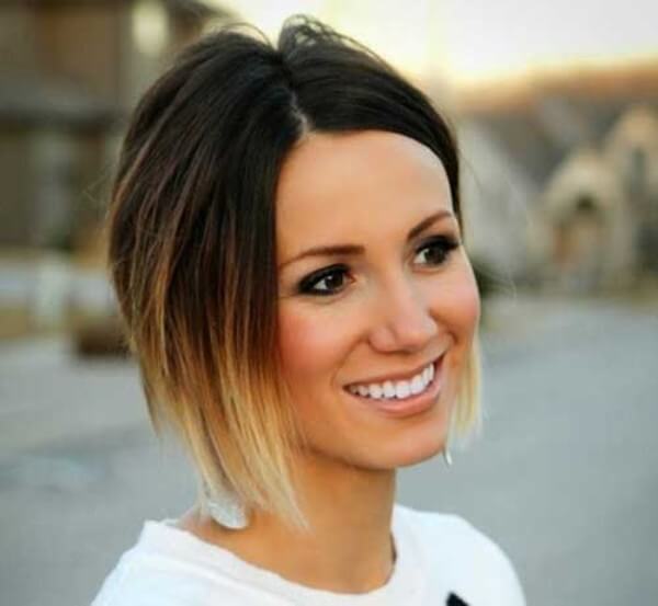 Ombre Short Hair Pegs For An Fashionable Appearance
