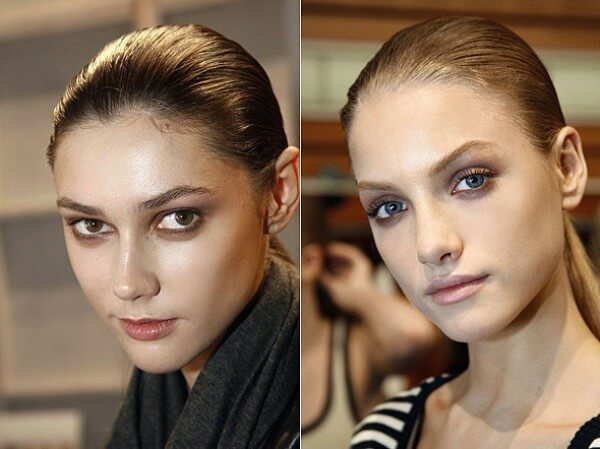 On the catwalks this season simple & Classy Smooth hair were clearly in the lead