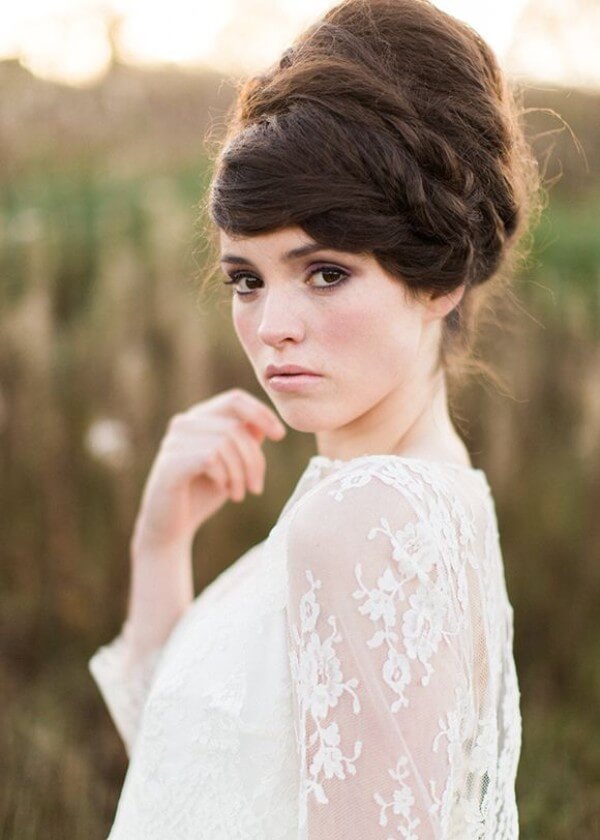 Vintage Bridal Hairstyle Trending Bridal Hairstyles For Long & Short Hairs