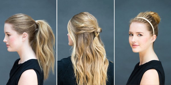Last Minute Hairstyle When You’re Running Late