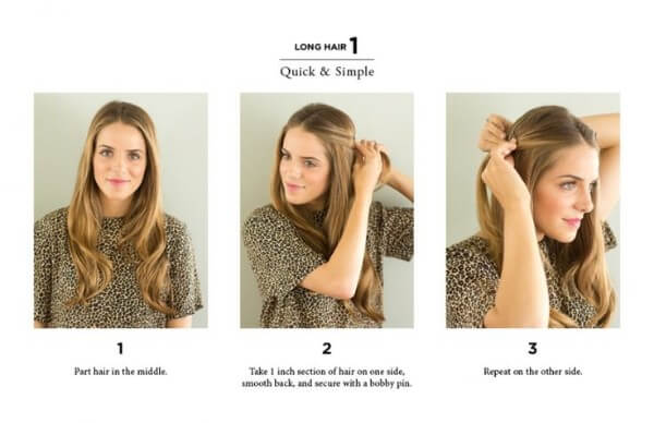 Last Minute Hairstyle When You’re Running Late