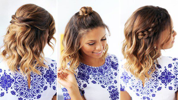 Last Minute Hairstyle When You’re Running Late