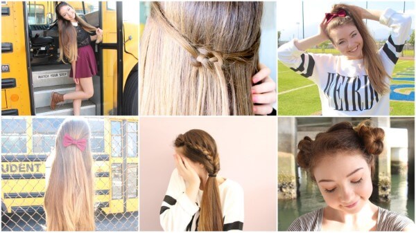 Last Minute Hairstyle When You’re Running Late