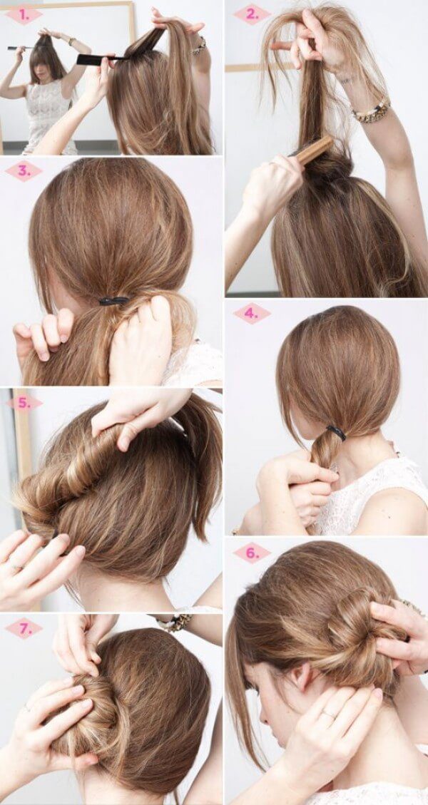 Last Minute Hairstyle When You’re Running Late