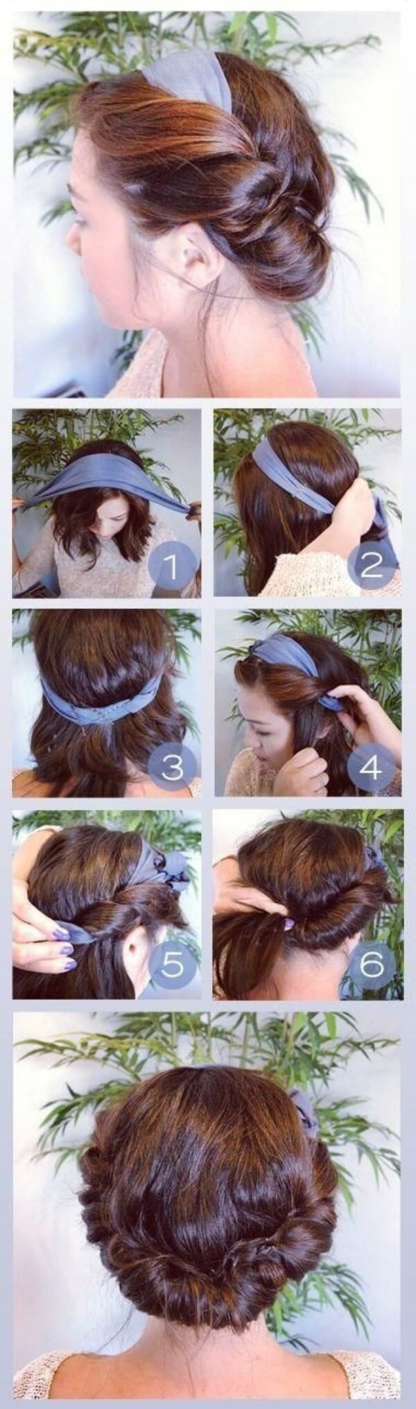 Last Minute Hairstyle When You’re Running Late