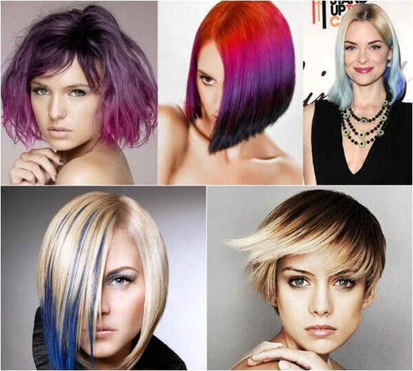 Color Highlighted Classic & Cool Short Haircuts for Women