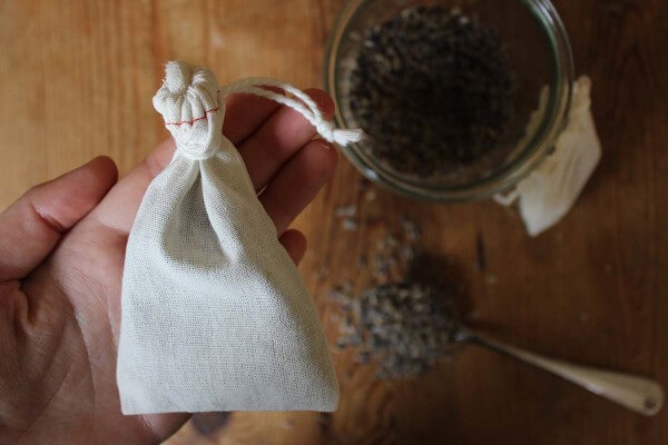 DIY lavender moth sachets to protect your woolens from tiny moth holes