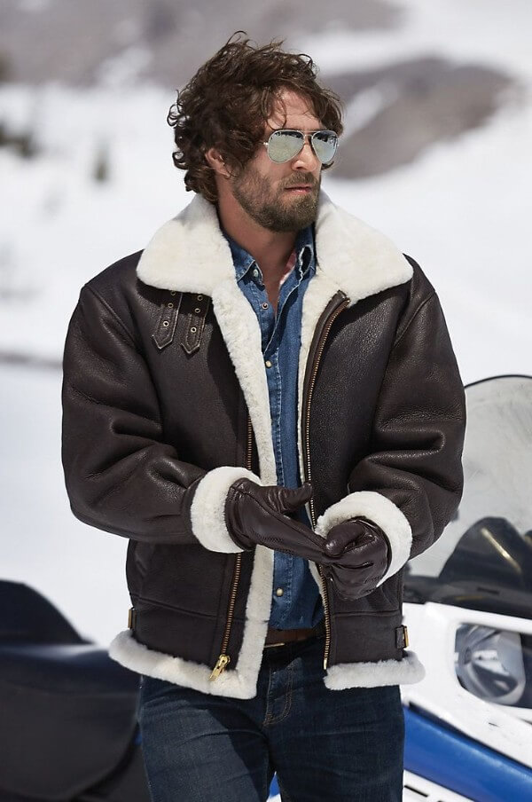 Tips For How To Buy And Wear Men's Sheepskin coat 