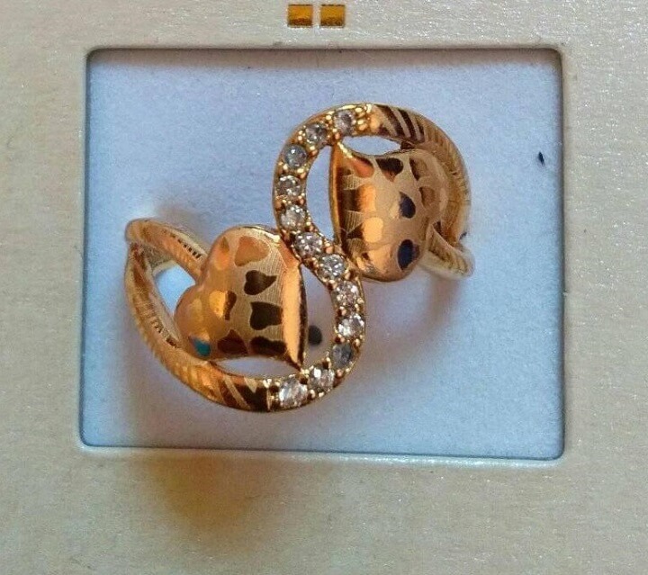 Beautiful Gold plated Finger Ring Designs