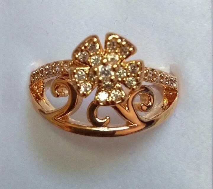 Beautiful Gold plated Finger Ring Designs