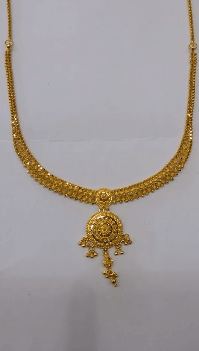 Circular pendant gold chain design Latest Gold Chain Designs Under 20 Grams Weight