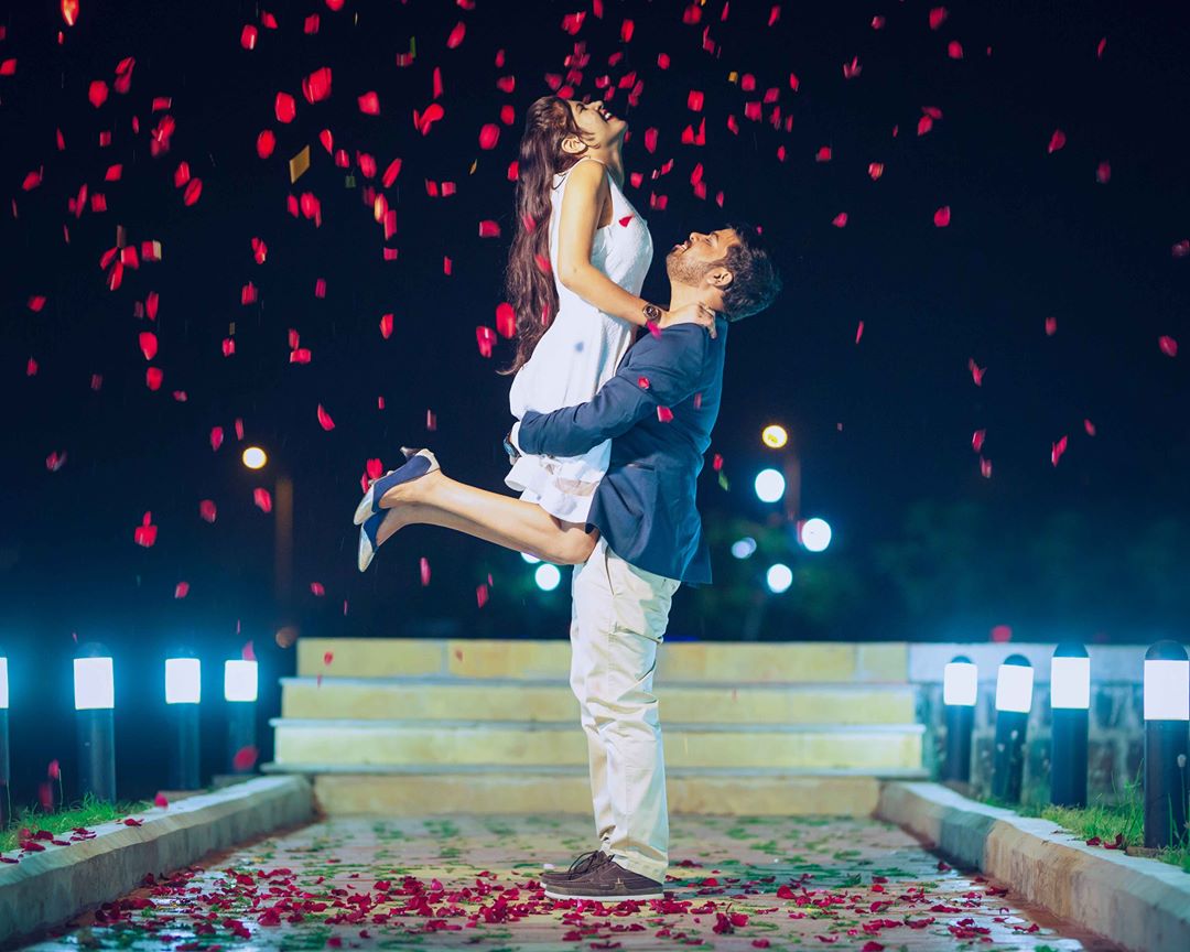  Shower of love: Pre-wedding Photoshoot for Indian Couples