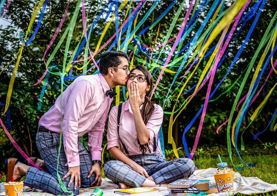 . Back to school: Pre-wedding Photoshoot for Indian Couples