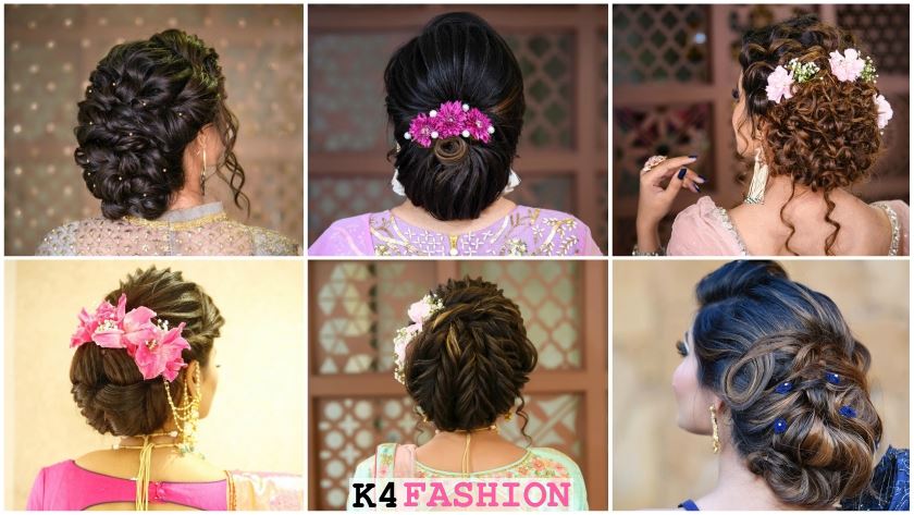 टरडशनल हयर सटइल गरल फर वडग  Traditional Hair Style Girl For  Wedding  Digital Saheli