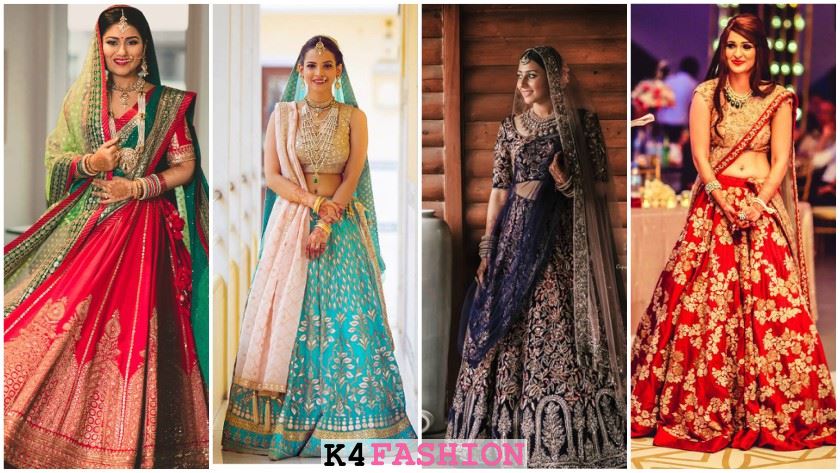 Designer Bridal Lehengas for Indian Wedding - K4 Fashion
